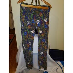 J Mclaughlin Floral Ankle Length Pants Size 4